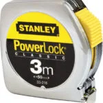 Stanley Powerlock Μετροταινία με Αυτόματη Επαναφορά 13mm x 3m 0-33-218