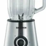Severin Μπλέντερ με Γυάλινη Κανάτα 1 lt 500W Inox SM 3737
