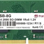 Transcend DDR4 με Module 1x8GB και Ταχύτητα 3200 για Laptop JM3200HSB-8G