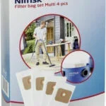 Nilfisk 107402336 Σακούλες Σκούπας 4τμχ Συμβατή με Σκούπα Nilfisk