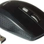 Equip Travel Mouse Ασύρματο Mini Ποντίκι Μαύρο