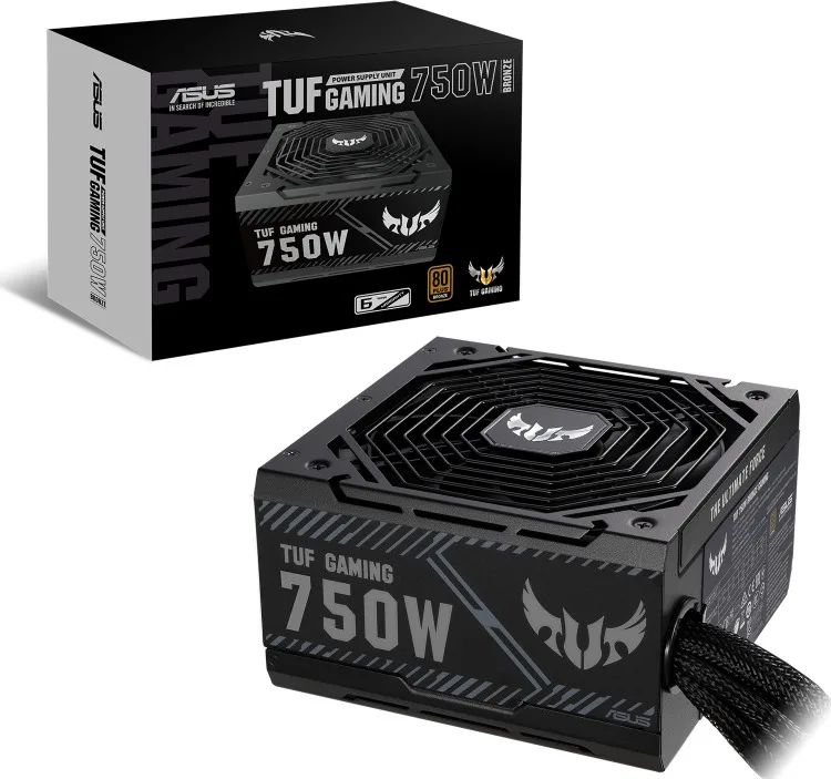 Asus TUF-GAMING-750B 750W Μαύρο Τροφοδοτικό Υπολογιστή Full Wired 80 Plus Bronze - Image 1