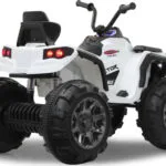 Παιδική Γουρούνα Quad Protector Ηλεκτροκίνητη 12 Volt Λευκή για 3+ ετών 460248