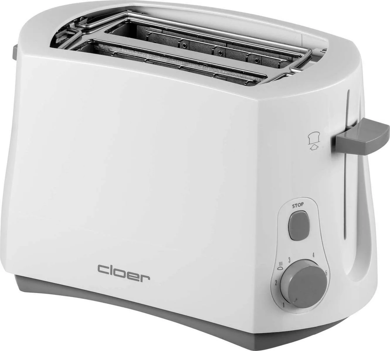 20210219155705_cloer_331 Cloer 331 Φρυγανιέρα 2 Θέσεων 825W Λευκή - Image 1