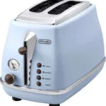 De'Longhi Icona Vintage Φρυγανιέρα 2 Θέσεων 900W Μπλε