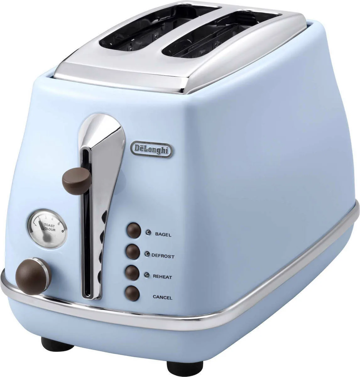 De'Longhi Icona Vintage Φρυγανιέρα 2 Θέσεων 900W Μπλε - Image 1