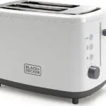 Black & Decker BXTOA820E ES9600110B Φρυγανιέρα 2 Θέσεων 820W Λευκή