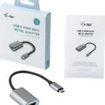 i-tec Μετατροπέας HDMI female σε USB-C male Γκρι (C31METALHDMI60HZ)