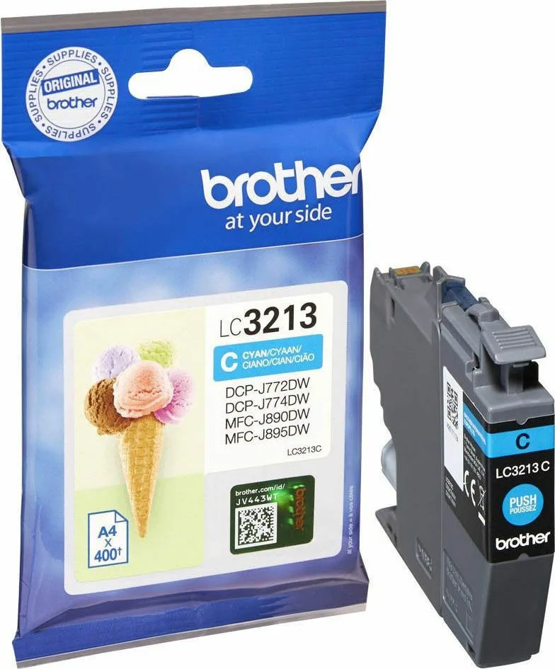 20210222132015_b7b482e0 Brother LC-3213 Γνήσιο Μελάνι Εκτυπωτή InkJet Κυανό (LC-3213C) - Image 1