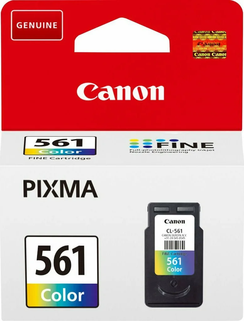 20210222132042_canon_cl_561_color_3731c001 Canon CL-561 Γνήσιο Μελάνι Εκτυπωτή InkJet Πολλαπλό (Color) (3731C001) - Image 1