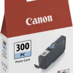 Canon PFI-300 Γνήσιο Μελάνι Εκτυπωτή InkJet Photo Κυανό (4197C001)