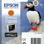 Epson T3249 Γνήσιο Μελάνι Εκτυπωτή InkJet Πορτοκαλί (C13T32494010)