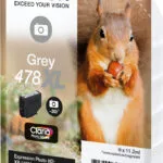 Epson 478XL Γνήσιο Μελάνι Εκτυπωτή InkJet Photo Γκρι (C13T04F64010)