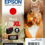 Epson 478XL Γνήσιο Μελάνι Εκτυπωτή InkJet Κόκκινο (C13T04F54010)