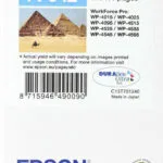 Epson T7012 Γνήσιο Μελάνι Εκτυπωτή InkJet Κυανό (C13T70124010)