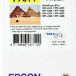 Epson T7014XXL Γνήσιο Μελάνι Εκτυπωτή InkJet Κίτρινο (C13T70144010)