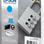 Epson 35XL Γνήσιο Μελάνι Εκτυπωτή InkJet Κυανό (C13T35924010)