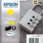 Epson 35XL Γνήσιο Μελάνι Εκτυπωτή InkJet Κίτρινο (C13T35944010)