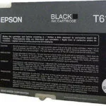Epson T6161 Γνήσιο Μελάνι Εκτυπωτή InkJet Μαύρο (C13T616100)