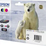 Epson 26 Γνήσιο Πακέτο 4 Μελανιών Εκτυπωτή InkJet Κίτρινο / Κυανό / Ματζέντα / Μαύρο (C13T26164010)