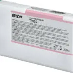 Epson T9136 Γνήσιο Μελάνι Εκτυπωτή InkJet Ανοιχτό Ματζέντα (C13T913600)