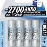 Ansmann Επαναφορτιζόμενες Μπαταρίες AA Ni-MH 2700mAh 1.2V 4τμχ