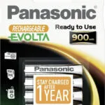 Panasonic Evolta Επαναφορτιζόμενες Μπαταρίες AAA Ni-MH 900mAh 1.2V 4τμχ