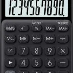 Casio SL-310UC Αριθμομηχανή Λογιστική Τσέπης 10 Ψηφίων σε Μαύρο Χρώμα
