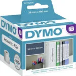 Dymo 99018 S0722470 110 Αυτοκόλλητες Ετικέτες σε Ρολό για Εκτυπωτή Ετικετών 190x38mm