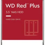 Western Digital Red Plus 10TB HDD Σκληρός Δίσκος 3.5" SATA III 7200rpm με 256MB Cache για NAS WD101EFBX