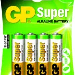 GP Batteries Super Αλκαλικές Μπαταρίες AA 1.5V 4τμχ