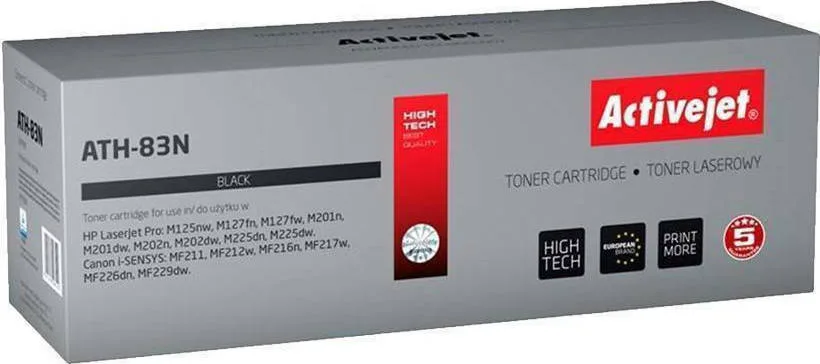 20210226135553_active_jet_symvato_toner_hp_83a_cf283a_black Active Jet Συμβατό Toner για Laser Εκτυπωτή HP 83A CF283A 1500 Σελίδων Μαύρο - Image 1
