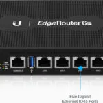Ubiquiti EdgeRouter 6P Router με 5 Θύρες Gigabit