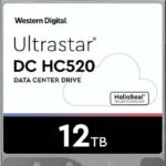 Western Digital Ultrastar DC HC520 12TB HDD Σκληρός Δίσκος 3.5" SATA III 7200rpm με 256MB Cache για NAS / Server / Καταγραφικό 0F30146