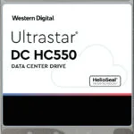Western Digital Ultrastar DC HC550 16TB HDD Σκληρός Δίσκος 3.5" SATA III 7200rpm με 512MB Cache για NAS / Server 0F38462