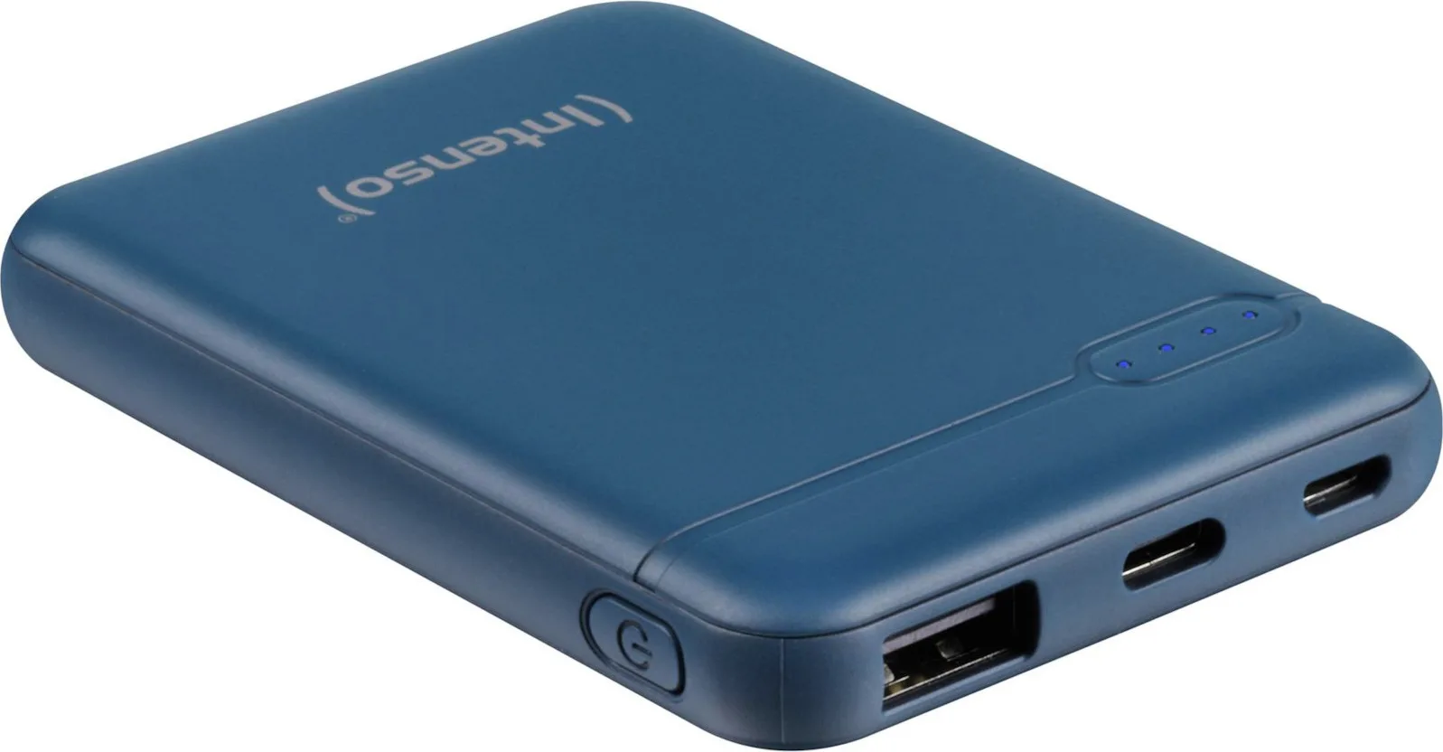 20210301171512_cbaaa02d Intenso XS Power Bank 5000mAh με Θύρα USB-A και Θύρα USB-C Πετρόλ - Image 1
