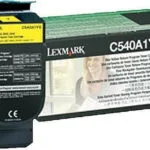 Lexmark C540A1Y Γνήσιο Toner Laser Εκτυπωτή Κίτρινο 1000 Σελίδων C540A1Y