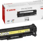 Canon 718 Γνήσιο Toner Laser Εκτυπωτή Κίτρινο 2900 Σελίδων (2659B002)