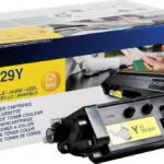Brother TN-329Y Γνήσιο Toner Laser Εκτυπωτή Κίτρινο High Yield 6000 Σελίδων (TN-329Y)