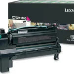 Lexmark C792X1MG Γνήσιο Toner Laser Εκτυπωτή Ματζέντα High Yield Extra High Yield 20000 Σελίδων C792X1MG