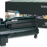 Lexmark C792X1CG Γνήσιο Toner Laser Εκτυπωτή Κυανό High Yield Extra High Yield 20000 Σελίδων C792X1CG