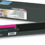 Lexmark C950X2MG Γνήσιο Toner Laser Εκτυπωτή Ματζέντα High Yield Extra High Yield 22000 Σελίδων C950X2MG