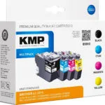 KMP B58VX Πακέτο Συμβατών Μελανιών Εκτυπωτή InkJet Brother LC3219XL BK/C/M/Y Πολλαπλό (Color) / Μαύρο 1537,4005