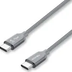 Nevox Braided USB 2.0 Cable USB-C male - USB-C 100W Γκρι 1m (TC-1653)