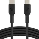 Belkin USB 2.0 Cable USB-C male - USB-C 60W Μαύρο 2m (CAB003bt2MBK)