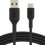 Belkin USB 2.0 Cable USB-C male - USB-A 15W Μαύρο 1m (CAB001bt1MBK)