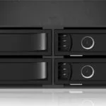 Icy Box Πλαίσιο Για Σκληρούς Δίσκους Backplane IcyBox 4x2,5" SATA/SAS HDD/SSD to 5,25" bay Μαύρο (IB-2242SSK)