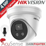 Hikvision DS-2CD2346G2-IU IP Κάμερα Παρακολούθησης Full HD+ 4MP Αδιάβροχη με Μικρόφωνο και Φακό 2.8mm