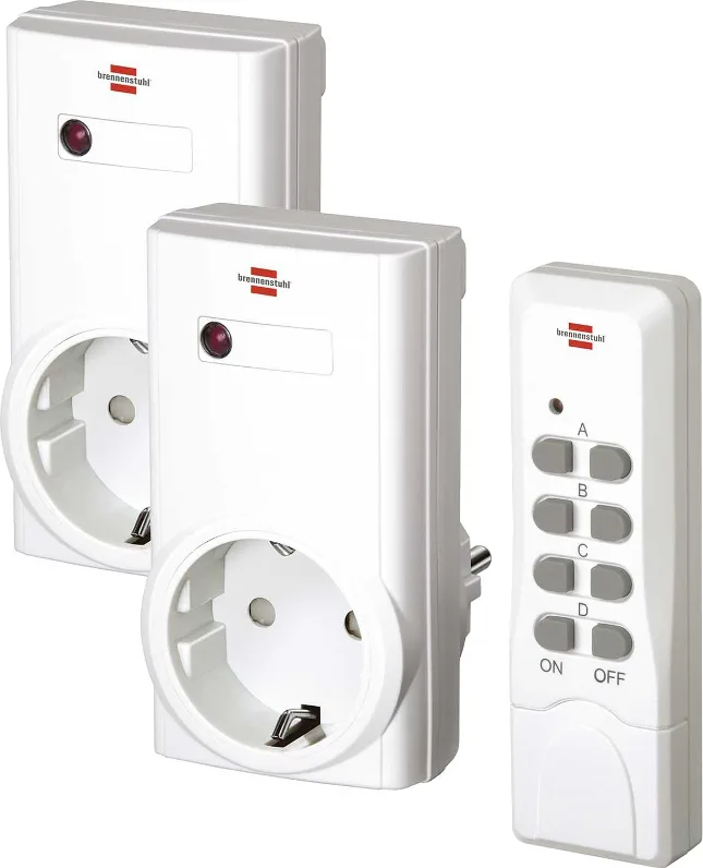 Brennenstuhl Comfort-Line Radio Switching Set RCS 1000 N Μονόπριζο 1507150 - Image 1