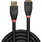 Lindy HDMI 2.0 Cable HDMI male - HDMI male 15m Μαύρο 41072